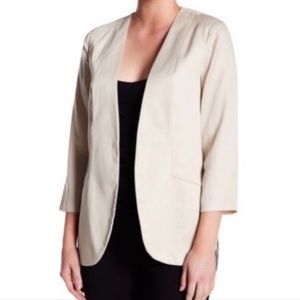 Harlow and Graham drapey style open cardigan/ blazer